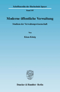 Moderne öffentliche Verwaltung