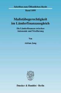 Maßstäbegerechtigkeit im Länderfinanzausgleich