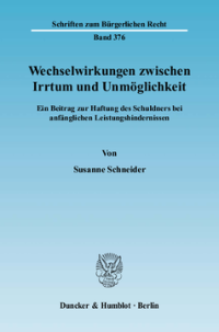 Wechselwirkungen zwischen Irrtum und Unmöglichkeit