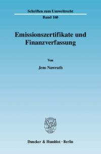 Emissionszertifikate und Finanzverfassung