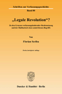 »Legale Revolution«?