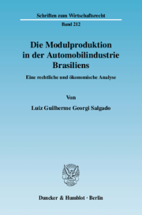 Die Modulproduktion in der Automobilindustrie Brasiliens
