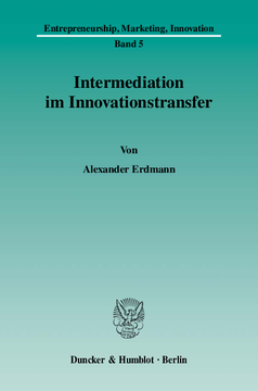 Intermediation im Innovationstransfer