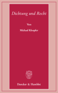 Dichtung und Recht