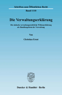 Die Verwaltungserklärung