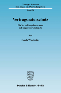 Vertragsnaturschutz