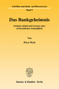 Das Bankgeheimnis