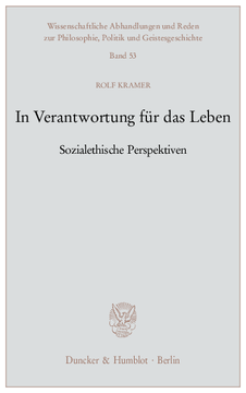In Verantwortung für das Leben In Verantwortung für das Leben
