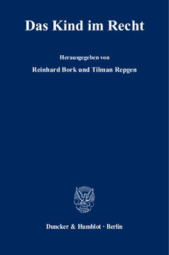 Das Kind im Recht Das Kind im Recht