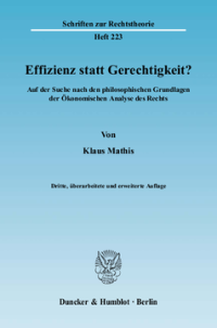 Effizienz statt Gerechtigkeit?