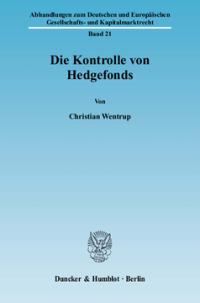 Die Kontrolle von Hedgefonds