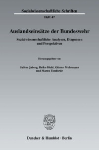 Auslandseinsätze der Bundeswehr