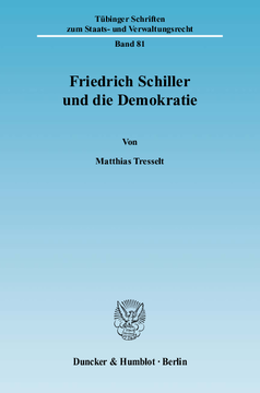 Friedrich Schiller und die Demokratie
