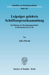 Leipziger gelehrte Schöffenspruchsammlung