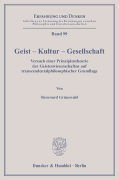 Geist – Kultur – Gesellschaft Geist – Kultur – Gesellschaft