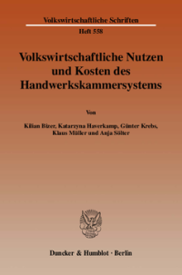 Volkswirtschaftliche Nutzen und Kosten des Handwerkskammersystems