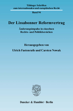 Der Lissabonner Reformvertrag