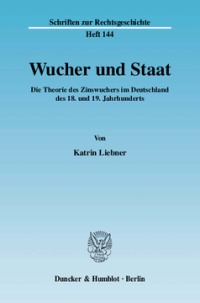 Wucher und Staat