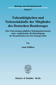 Nebentätigkeiten und Nebeneinkünfte der Mitglieder des Deutschen Bundestages