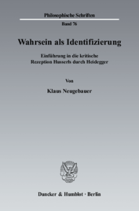 Wahrsein als Identifizierung