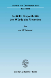 Partielle Disponibilität der Würde des Menschen