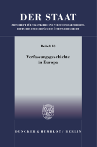 Verfassungsgeschichte in Europa
