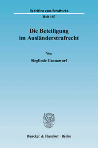 Die Beteiligung im Ausländerstrafrecht