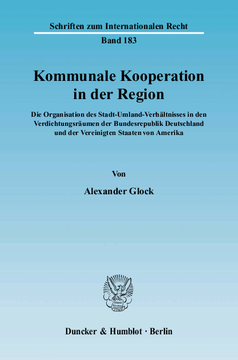Kommunale Kooperation in der Region
