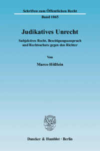 Judikatives Unrecht