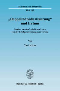 »Doppelindividualisierung« und Irrtum