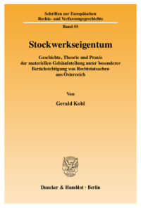 Stockwerkseigentum