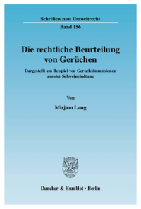 Die rechtliche Beurteilung von Gerüchen