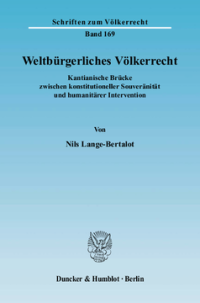 Weltbürgerliches Völkerrecht
