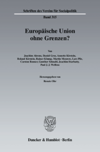 Europäische Union ohne Grenzen?