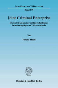 Joint Criminal Enterprise