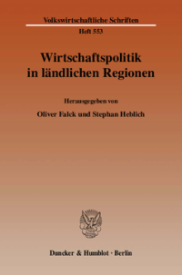 Wirtschaftspolitik in ländlichen Regionen