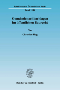 Gemeindenachbarklagen im öffentlichen Baurecht