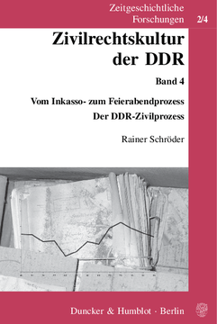 Zivilrechtskultur der DDR