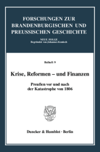 Krise, Reformen - und Finanzen