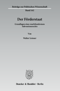 Der Förderstaat