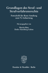 Grundlagen des Straf- und Strafverfahrensrechts