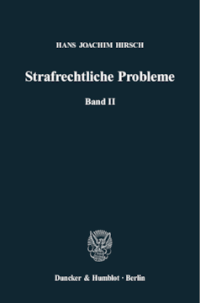 Strafrechtliche Probleme