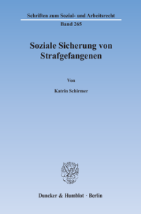 Soziale Sicherung von Strafgefangenen