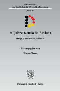 20 Jahre Deutsche Einheit
