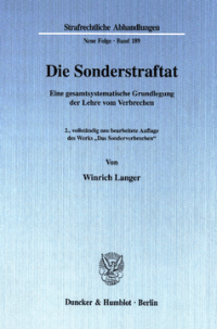 Die Sonderstraftat