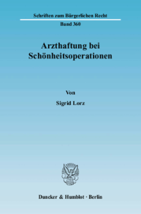 Arzthaftung bei Schönheitsoperationen