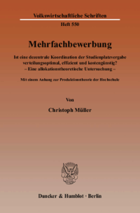 Mehrfachbewerbung