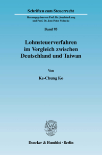 Lohnsteuerverfahren im Vergleich zwischen Deutschland und Taiwan