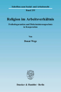 Religion im Arbeitsverhältnis