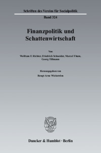 Finanzpolitik und Schattenwirtschaft